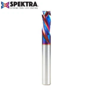 46011-K CNC Solid Carbide Spektra™ Extreme Tool Life Coated Compression Spiral 3 Flute x 3/8 Dia x 7/8 x 3/8 Shank