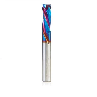 46020-K CNC Solid Carbide Spektra™ Extreme Tool Life Coated Mortise Compression Spiral 3/8 Dia x 1 Inch x 3/8 Shank