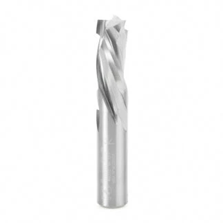 46022 CNC Solid Carbide Mortise Compression Spiral 3 Flute 1/2 Dia x 1 Cut Height x 1/2 Inch Shank
