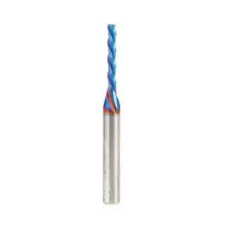 46053-K Solid Carbide Spektra™ Extreme Tool Life Coated Spiral Plunge 1/8 Dia x 13/16 x 1/4 Inch Shank Down-Cut, 3-Flute