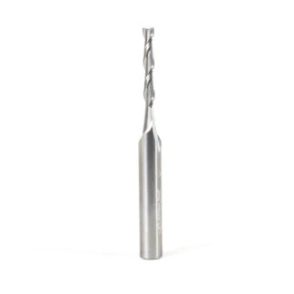 46125 Solid Carbide Spiral Plunge 1/8 Dia x 13/16 x 1/4 Shank x 2-1/2 Inch Long Up-Cut Router Bit