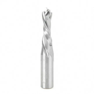 46352 CNC Solid Carbide Mortise Compression Spiral 3/8 Dia x 1-1/4 x 1/2 Inch Shank