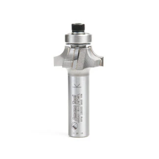 49541 Carbide Tipped 4 Flute Corner Rounding/Beading 1/4 Radius x 1-1/8 Dia x 7/16 x 1/2 Inch Shank
