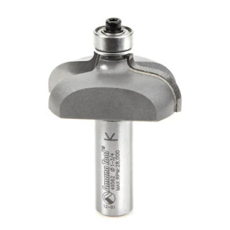 49562 Carbide Tipped Door Edge Detail 3/8 x 1/8 Radius x 1-3/4 Dia x 11/16 x 1/2 Inch Shank