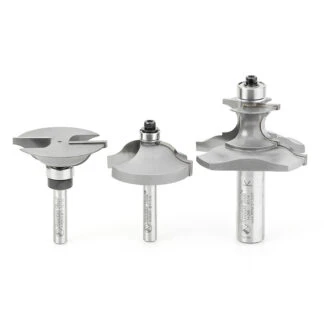 49680 3-Piece Carbide Tipped Ogee Wainscott Wall Panel Set