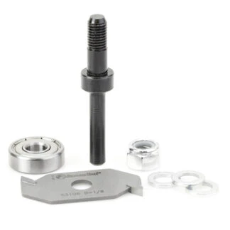 53306 Slotting Cutter Assembly 2 Wing x 1-7/8 Dia x 1/8 x 1/4 Inch Shank