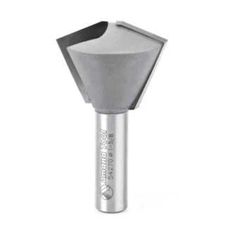 54270 Carbide Tipped Multi-Sided Glue Joint 67.5 / 22.5 Deg x 1-5/8 Dia x 1-1/4 x 1/2 Inch Shank