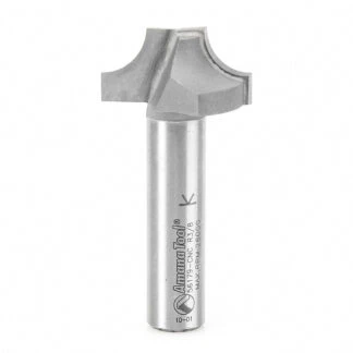 CNC Carbide Tipped Plunging Beading 3/8 Radius x 1-1/4 Dia x 5/8 x 1/2 Inch Shank