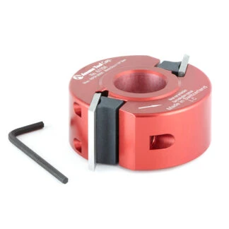 61104 Profile-Pro Aluminum Cutterhead 88mm Dia x 40mm x 40mm Bore