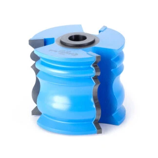 962 Carbide Tipped 3-Wing Crown Molding 3/16 Radius x 45 Deg x 2-3/4 Dia x 2-1/4 x 1/2 & 3/4 Bore