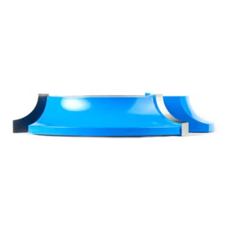 A-30-110 Carbide Tipped 3-Wing Heavy-Duty Corner Round 1/2 Radius x 4 Dia x 3/4 x 1-1/4 Bore