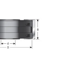 61248 Insert Carbide 2-Wing Profile Pro 120mm Dia x 40mm x 1-1/4 Bore Steelhead