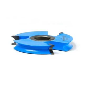 SC424 Carbide Tipped 3-Wing Wainscot with Bead Cutters 3 Dia x 7/16 x 5/32 Radius x 1/2 & 3/4 Bore for 3/4 Material