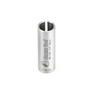 RB-118 High Precision Steel Router Collet Reducer 1/2 Overall Dia x 8mm Inner Dia x 1 Inch Long