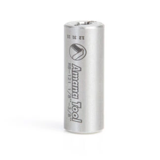RB-121 High Precision Steel Router Collet Reducer 3/8 Overall Dia x 1/8 Inner Dia x 1 Inch Long
