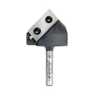 RC-1142 Insert V-Groove 90 Deg x 3/4 x 1/4 Inch Shank CNC Router Bit