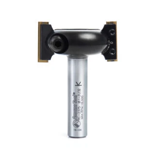 RC-2375 In-Bevel™ Insert Adjustable Chamfer 1-7/8 Dia x 31/32 x 1/2 Shank Router Bit for CNC Handheld and Router Tables