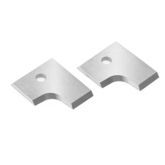 RCK-286L Pair of Solid Carbide Insert Knives 6mm Radius for Double Rounding & Chamfering System RC-2206