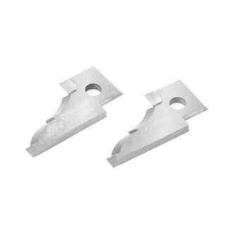 RCK-294L Pair of Solid Carbide Classical Bead & Cove Insert Knives for Insert Profile-Counter Set