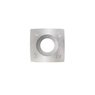 RCK-458 Solid Carbide 4 Cutting Edges Insert Replacement Knife Non-Ferrous Metal 15 x 15 x 2.5mm