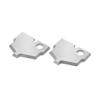 RCK-483 Pair of Solid Carbide Traditional MDF & Wood Plunge Form Insert Knives for RC-2483