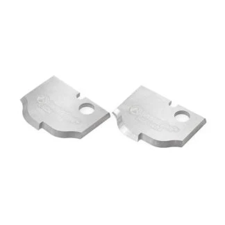 RCK-484 Pair of Solid Carbide Ogee MDF & Wood Raised Panel Insert Knives for RC-2484