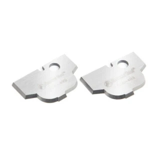 RCK-499 Pair of Solid Carbide Classical Cove MDF & Wood Plunge Form Insert Knives for RC-2499