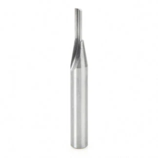 43800 Solid Carbide Straight Plunge 5/32 Dia x 7/16 x 1/4 Inch Shank Router Bit