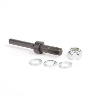 47600M Router Arbor with Hex Nuts and Washers 5/16-24 NF Dia x 7/8 Height x 6mm Shank