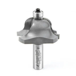 49207 Carbide Tipped Roman Ogee 3/8 Radius x 2 Inch Dia x 1 Inch x 1/2 Shank