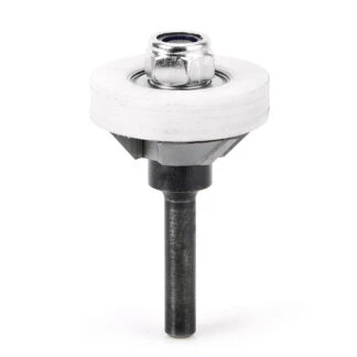 55312 Carbide Tipped 45 Deg Laminate Miter Joint Undercutter Assembly 1-3/8 Dia x 1/4 x 1/4 Inch Shank