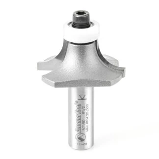 57190 Carbide Tipped Corner Rounding with Ultra-Glide Radius Bearing Guide Solid Surface 1-5/8 Dia x 3/4 x 1/2 Radius x 1/2 Inch Shank