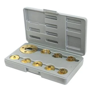 BTG-100 10-Piece Brass Template Guide Set