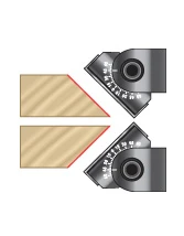 Solid Carbide Insert CNC Knives for Adjustable Chamfer Insert CNC Router Bits