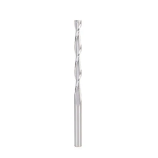 48444 Solid Carbide CNC Foam Cutting Up-Cut Square End Spiral 6mm Dia x 57mm x 6mm Shank x 100mm Long Router Bit