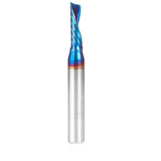 51517-K Solid Carbide CNC Spektra™ Extreme Tool Life Coated Spiral 'O' Flute, Plastic Cutting 3/16 Dia x 5/8 x 1/4 Inch Shank Down-Cut Router Bit