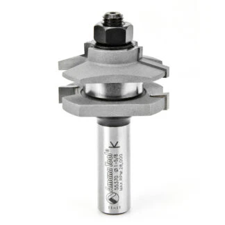 55370 Carbide Tipped Traditional Reversible Stile and Rail Assembly 1-5/8 Dia x 11/16 x 1/2 Inch Shank