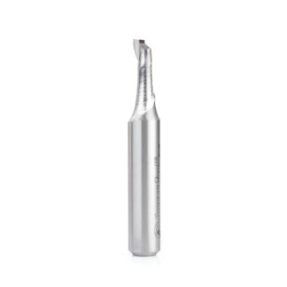 HSS1626 High Speed Steel (HSS) Single Flute Spiral Aluminum Cutting 21/64 Dia x 3/4 x 1/2 Inch Shank Up-Cut Router Bit