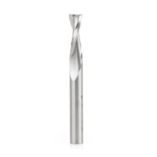 HSS1639 High Speed Steel (HSS) Double Flute Spiral Aluminum Cutting 5/16 Dia x 1 x 5/16 Inch Shank Up-Cut Router Bit
