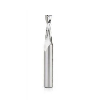 HSS1643 High Speed Steel (HSS) Double Flute Spiral Aluminum Cutting 3/8 Dia x 1-1/4 x 1/2 Inch Shank Up-Cut Router Bit