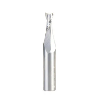 46064 Solid Carbide Spiral Plunge 8mm Dia x 3/4 x 1/2 Inch Shank Up-Cut