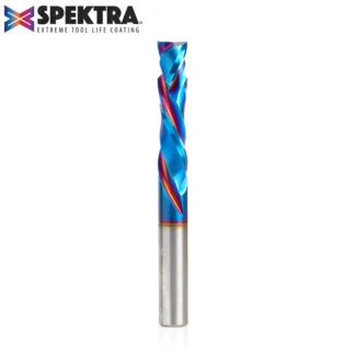 46179-K CNC Solid Carbide Spektra™ Extreme Tool Life Coated Compression Spiral 3/8 Dia x 1-5/8 x 3/8 Shank