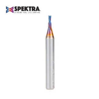 46244-K Solid Carbide Spektra™ Extreme Tool Life Coated Spiral Plunge 3/32 Dia x 1/4 x 1/4 Inch Shank