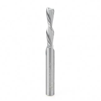 46414 Solid Carbide Spiral Plunge 7/32 Dia x 1 Inch x 1/4 Shank Down-Cut