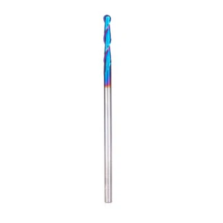 46511-K Solid Carbide Spektra™ Extreme Tool Life Coated Up-Cut Ball Nose Spiral 1/4 Dia x 1-1/2 x 1/4 Shank Router Bit