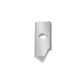 RCK-391 Solid Carbide Insert 90 Deg x 0.010 Inch V Tip Width Engraving Knife for In-Groove System