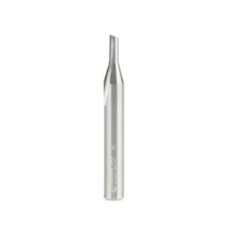 Solid Carbide Single 'O' Flute Plastic Cutting 1/8 Dia x 5/16 x 1/4 Inch Shank