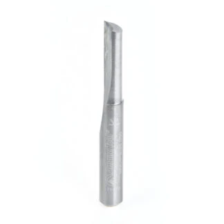 Solid Carbide Single 'O' Flute Plastic Cutting 1/4 Dia x 3/4 x 1/4 Inch Shank