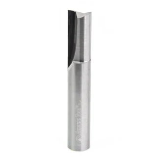 Solid Carbide Double Straight 'V' Flute Plastic Cutting 1/2 Dia x 1 Inch x 1/2 Shank
