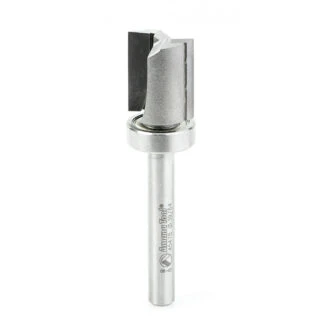 Carbide Tipped Straight Plunge .615 Dia x 3/4 x 1/4 Inch Shank with Upper BB